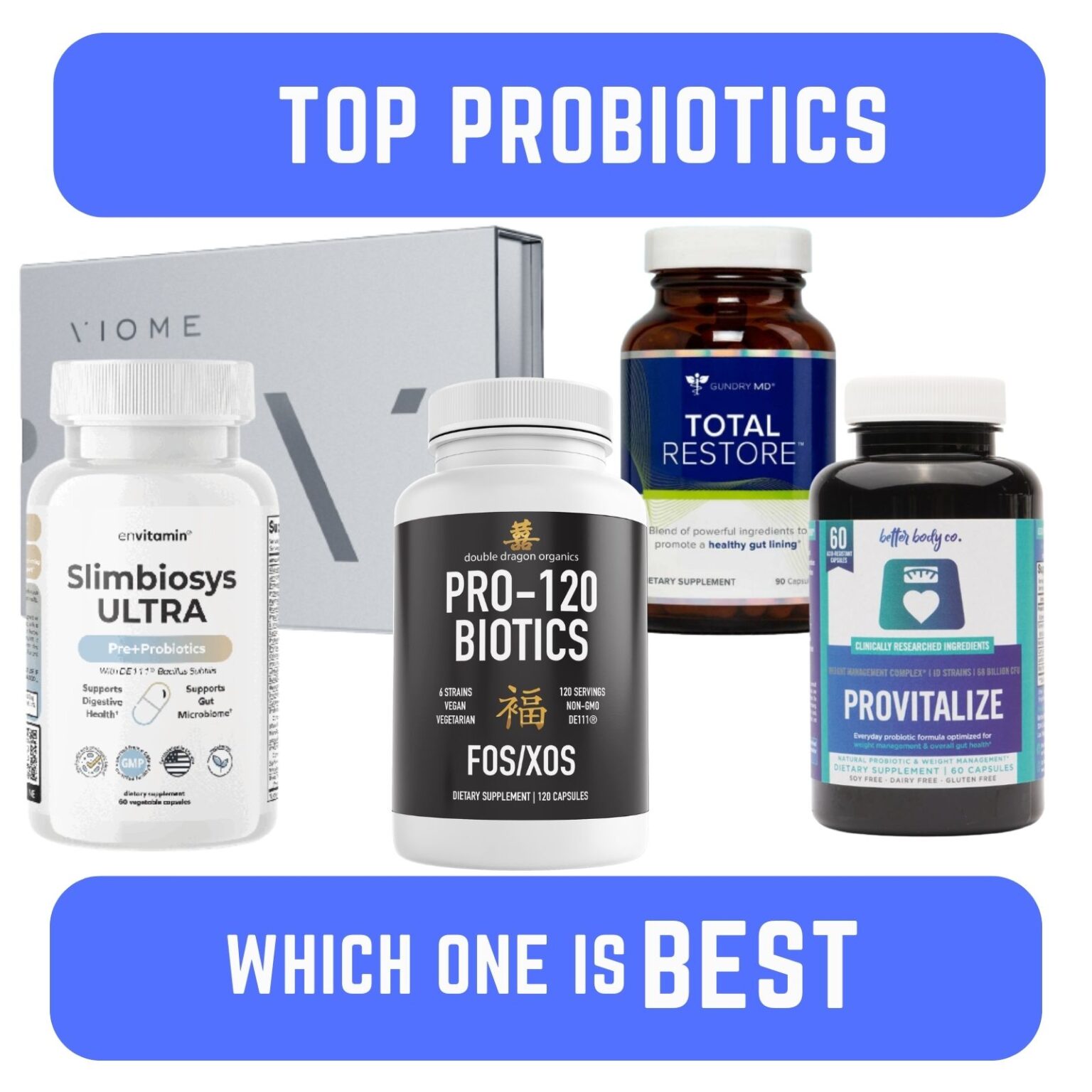 The Ultimate 5 Probiotics That Will Overhaul Your Gut Health in 2024